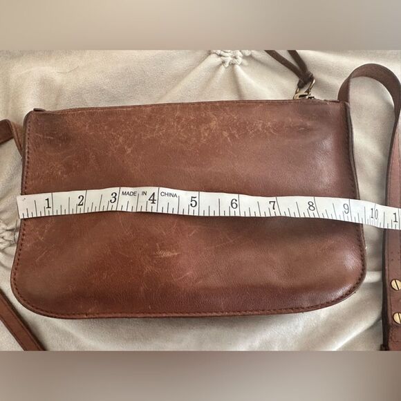 Madewell Brown Leather Crossbody Bag - Picture 9 of 10